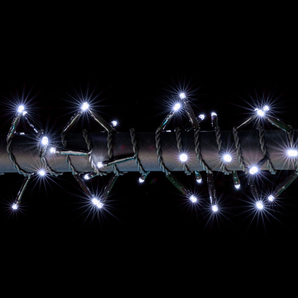 Instalatie 200LED 9.6M Alb Rece IP20